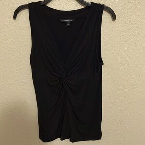Banana Republic dressy tank top, black size medium